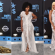 Illustration for article titled Denim, Diamonds, Leather, and Lace on the Glam, No-Rules BET Awards Red Carpet